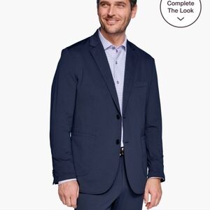 JF J.Ferrar navy Blue Suit Jacket
